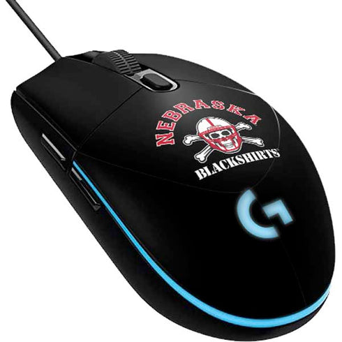 University of Nebraska Blackshirts G203 Prodigy RGB Wired Gaming Mouse Skin